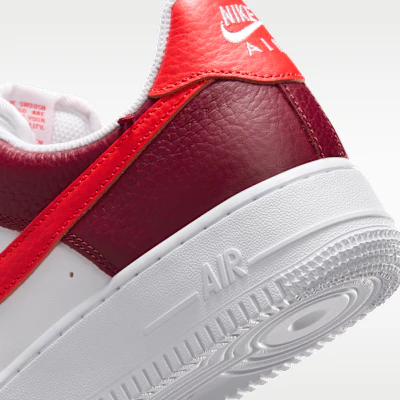 (W) Nike Air Force 1 ''07 白色/淺紅/金色/酒紅 IR0872-101 1