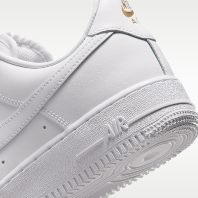 Cheap (W) Nike Air Force 1 ''07 白/金屬金/峰白/白 IO3124-100