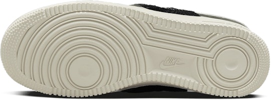 (W) Nike Air Force 1 'Faux Fur - Hitam Tulang Muda' DO6714-001 Details for (W) Nike Air Force 1 'Faux Fur - Hitam Tulang Muda' DO6714-001