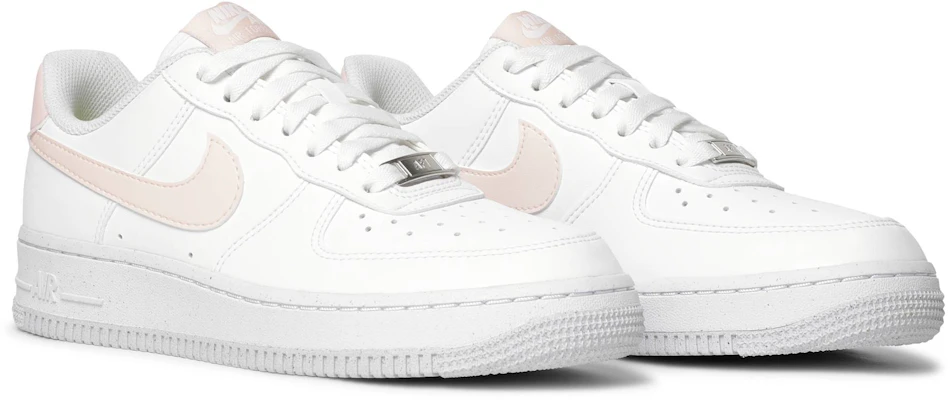 Nike air force 2025 1 white pink tick