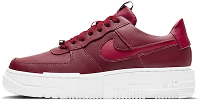 (Women) Nike Air Force 1 'Pixel Team Red' CK6649-600 (Women) Nike Air Force 1 'Pixel Team Red' CK6649-600
