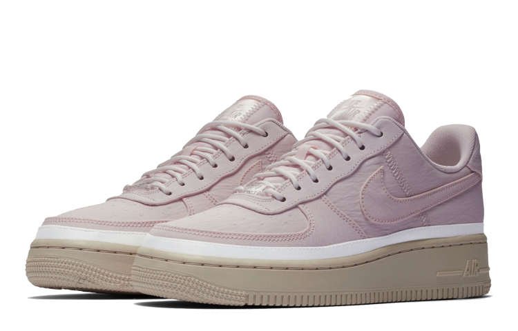 Lookbook (W) Nike Air Force 1 'Soft Pink' Wanita atau Pria Warna Pink Pastel AA0287-604