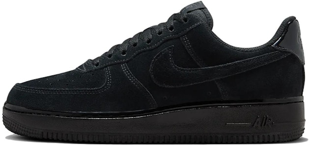 (W) Nike Air Force 1 'Triple Black Suede' Hitam Full Suede HM9659-001 Buy (W) Nike Air Force 1 'Triple Black Suede' Hitam Full Suede HM9659-001