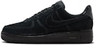 Buy (W) Nike Air Force 1 'Hitam Keseluruhan Suede' HM9659-001