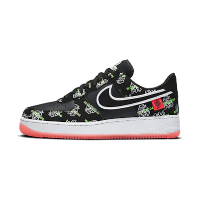 (W) Nike Air Force 1 'Worldwide Pack Katakana Black'
