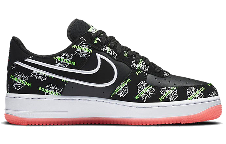 Order (W) Nike Air Force 1 'Worldwide Pack Katakana Negro'. DA1343-003