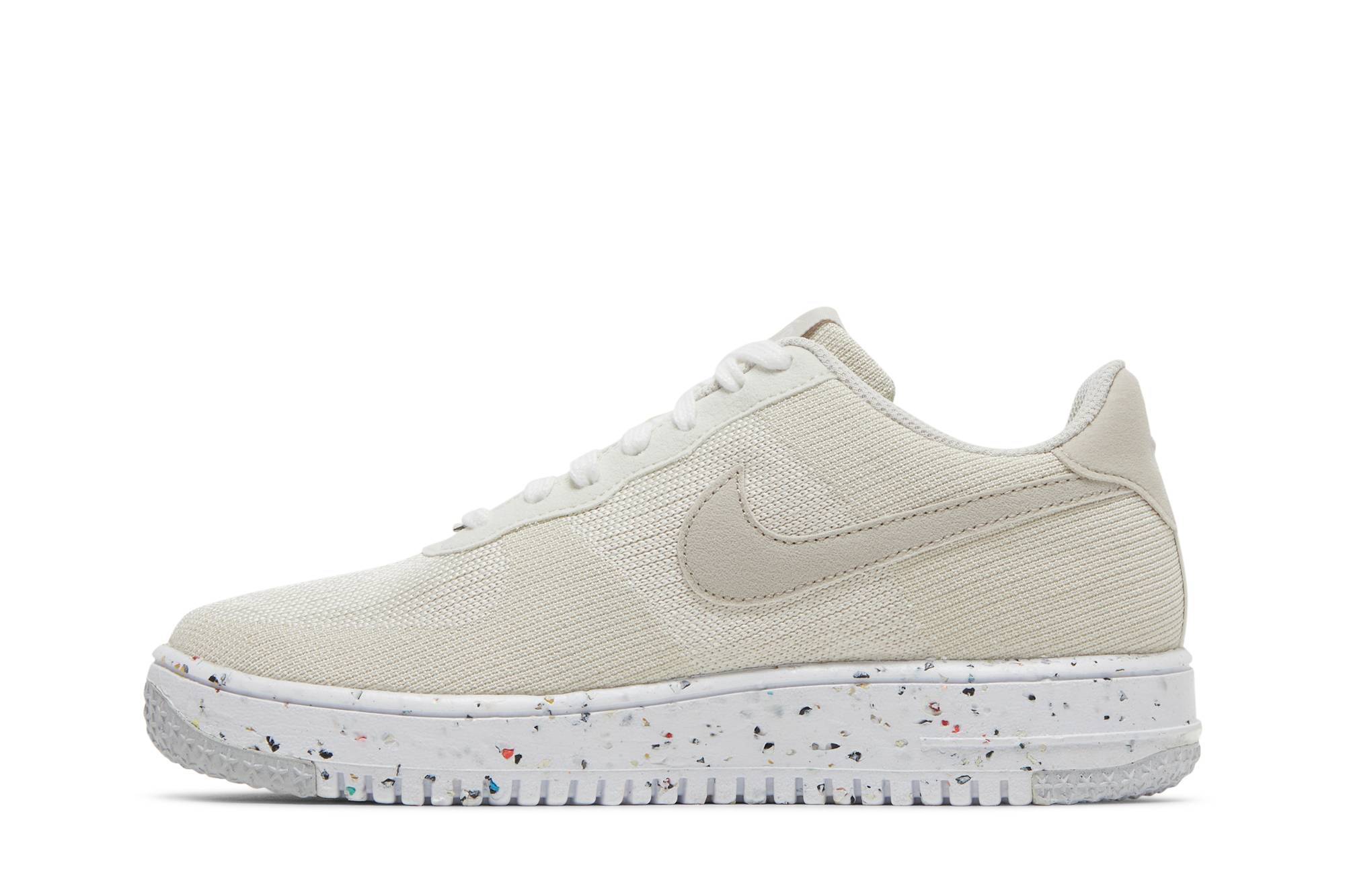 Lookbook (W) Nike Air Force 1 Crater Flyknit 'Light Cream' Crema Claro DC7273-200