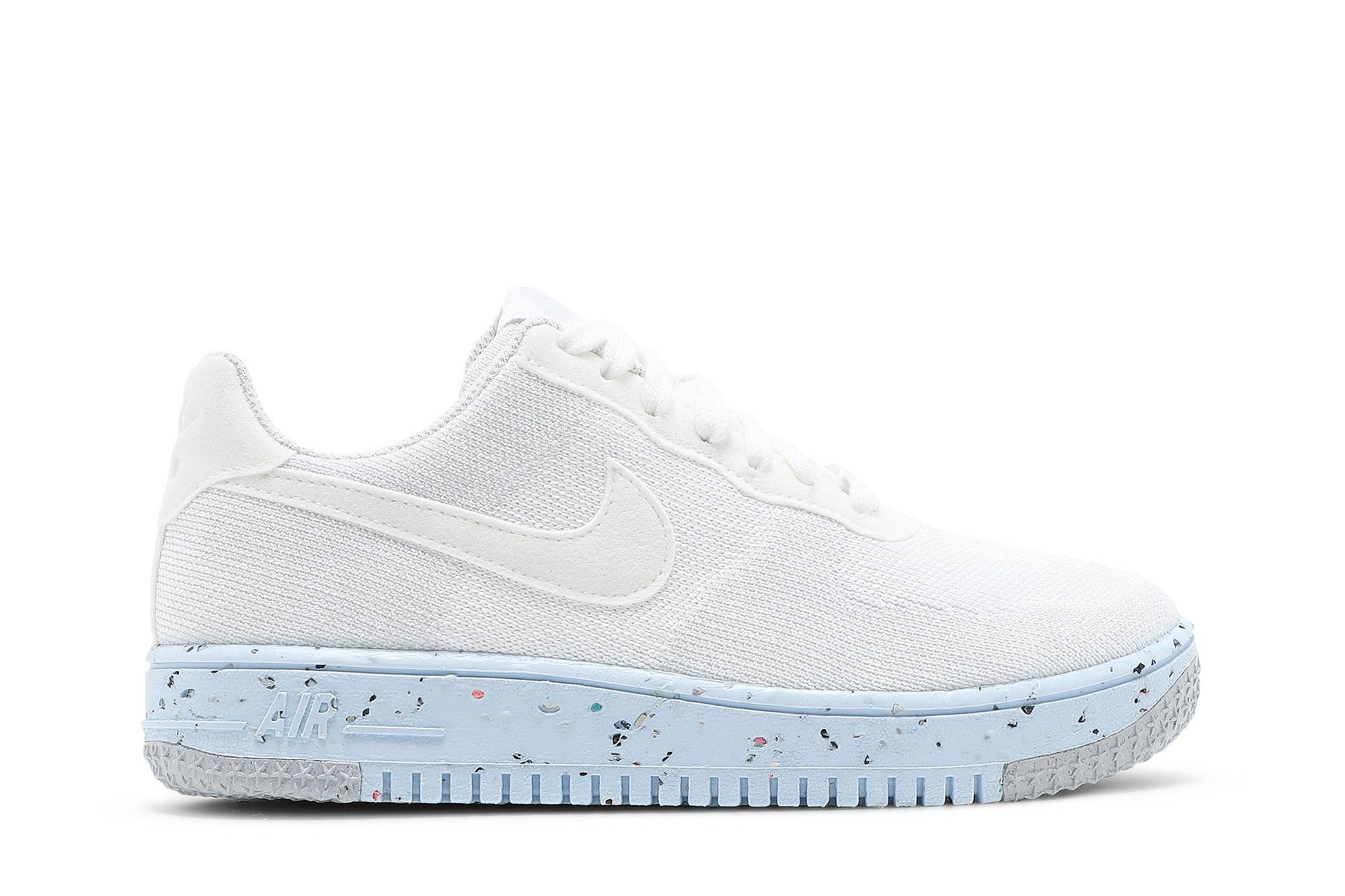 (Women) Nike Air Force 1 Crater Flyknit 'Pure Platinum' DC7273-100