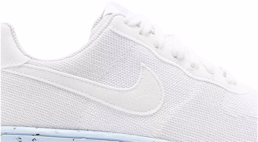 (W) Nike Air Force 1 Crater Flyknit 'Platinum Murni' DC7273-100 Lookbook (W) Nike Air Force 1 Crater Flyknit 'Platinum Murni' DC7273-100