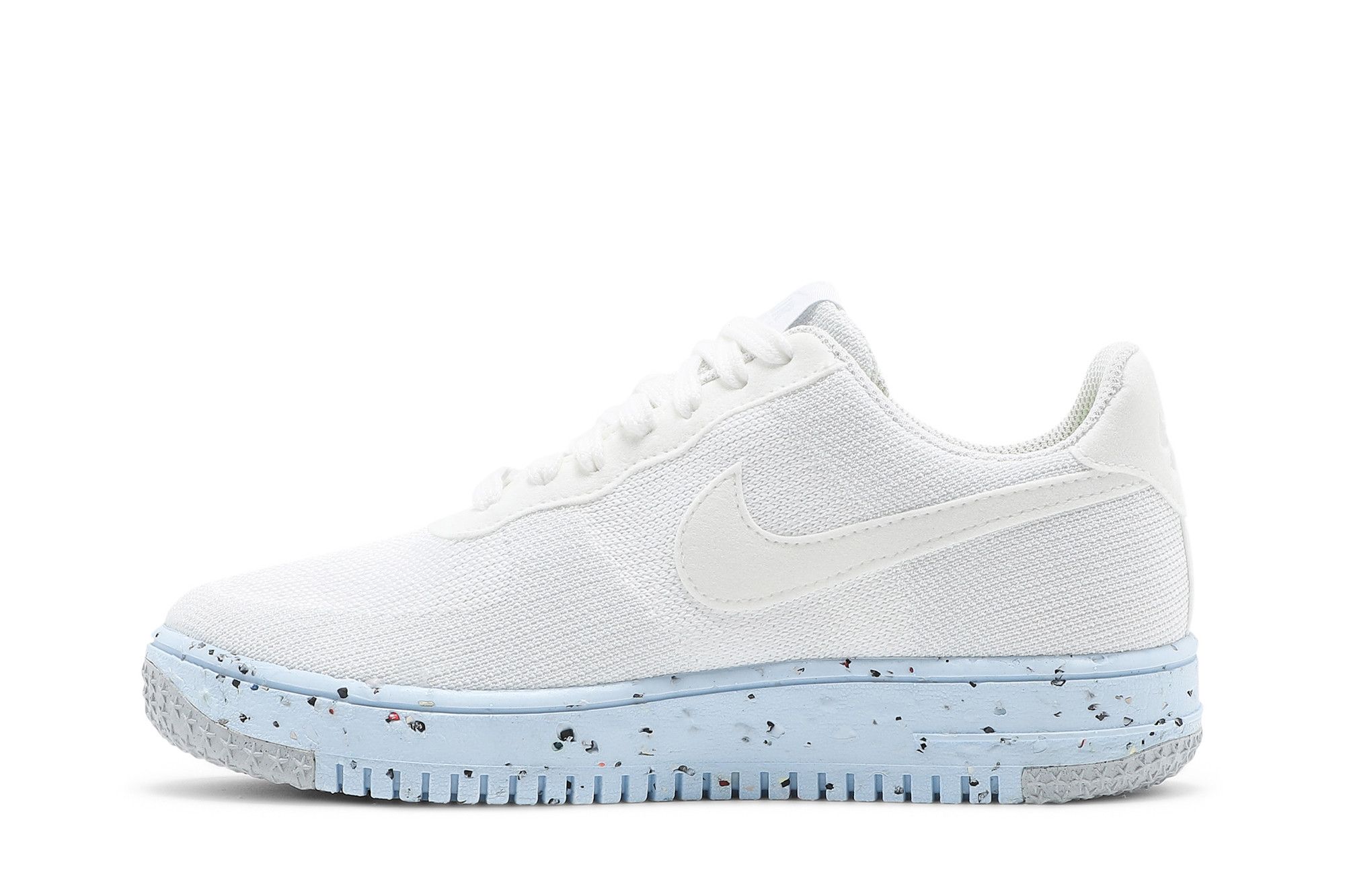 Shop (W) Nike Air Force 1 Crater Flyknit 'Platinum Murni' DC7273-100