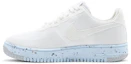 Shop (W) Nike Air Force 1 Crater Flyknit 'Platinum Murni' DC7273-100