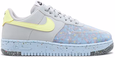 (Women) Nike Air Force 1 Crater Pure Platinum Barely Volt CT1986-001