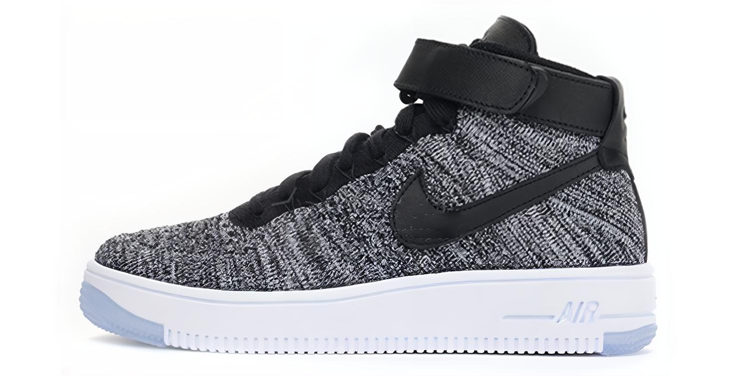(Women) Nike Air Force 1 Flyknit 'Oreo' 818018-001