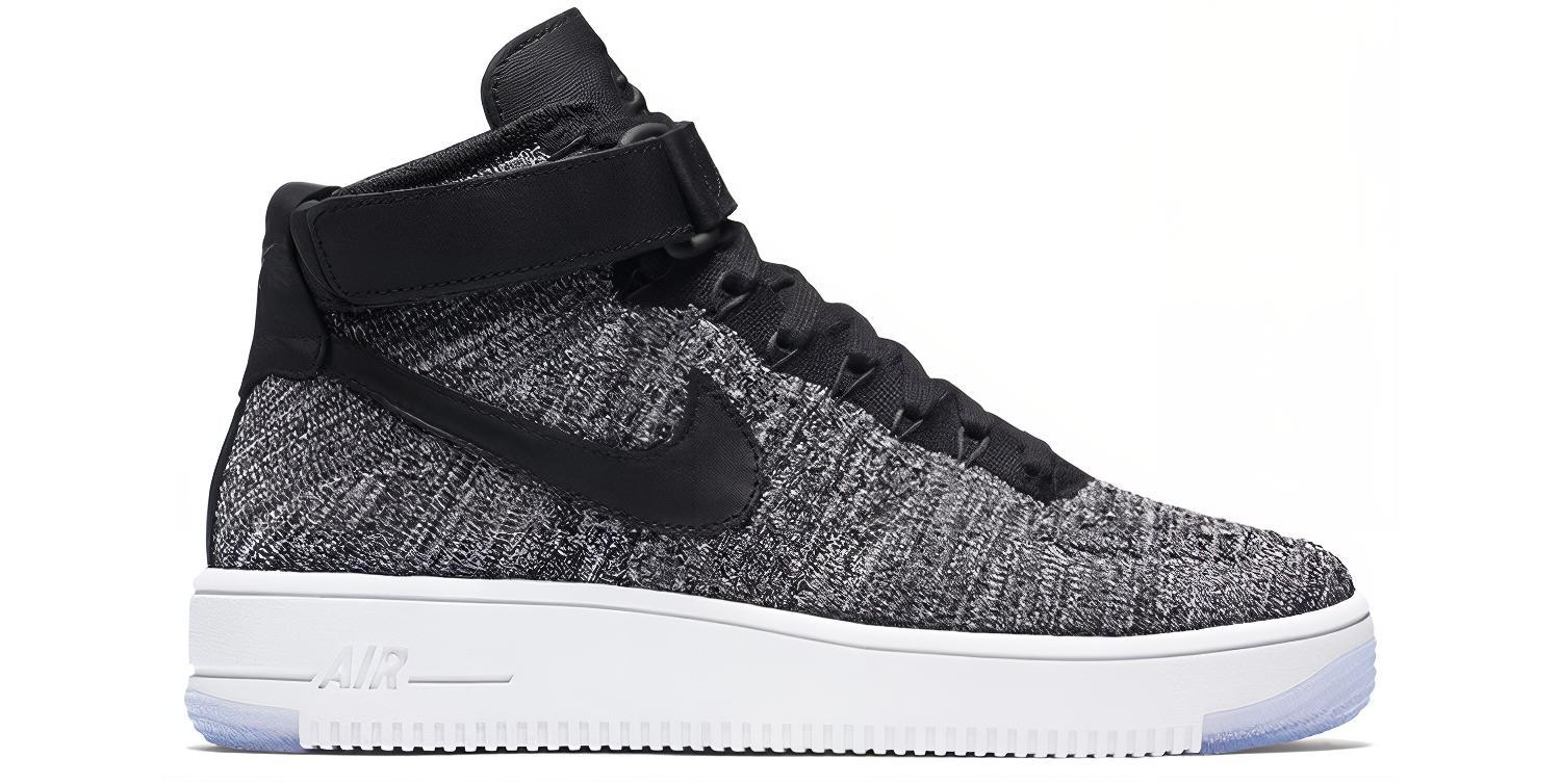 Order (W) Nike Air Force 1 Flyknit ''Oreo'' Sneakers 818018-001