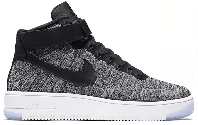 (W) Nike Air Force 1 Flyknit ''Oreo'' Sneakers 818018-001 Order (W) Nike Air Force 1 Flyknit ''Oreo'' Sneakers 818018-001