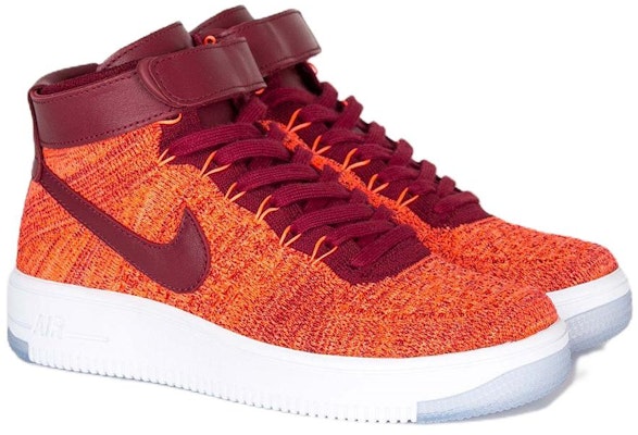 (Women) Nike Air Force 1 Flyknit 'Total Crimson' 818018-800 Order (Women) Nike Air Force 1 Flyknit 'Total Crimson' 818018-800