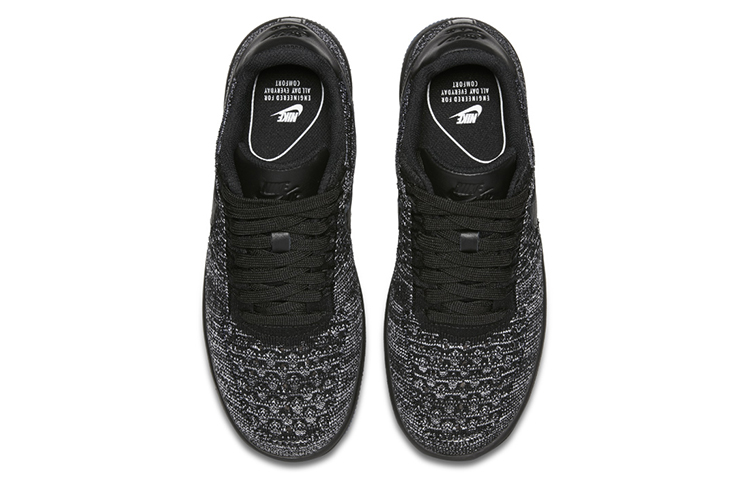 Lookbook (W) 耐克 空军一号 Flyknit 低帮 '黑色' 820256-007