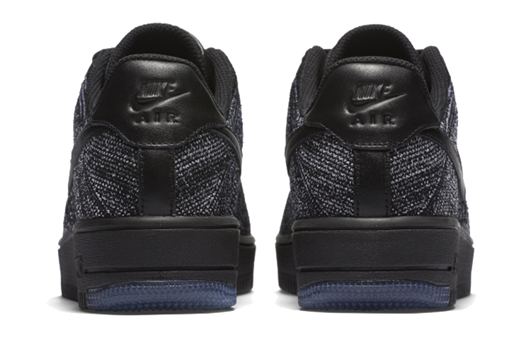 Shop (W) 耐克 空军一号 Flyknit 低帮 '黑色' 820256-007