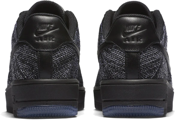 Nike Air Force 1 低筒編織板鞋女款黑 Shop Nike Air Force 1 低筒編織板鞋女款黑