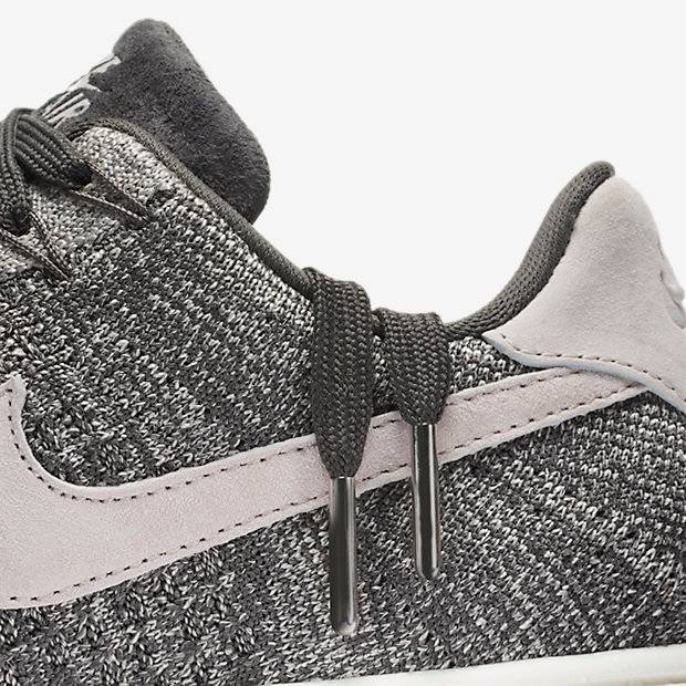 Details for 耐吉 空軍 1 低幫 Flyknit 女款 灰