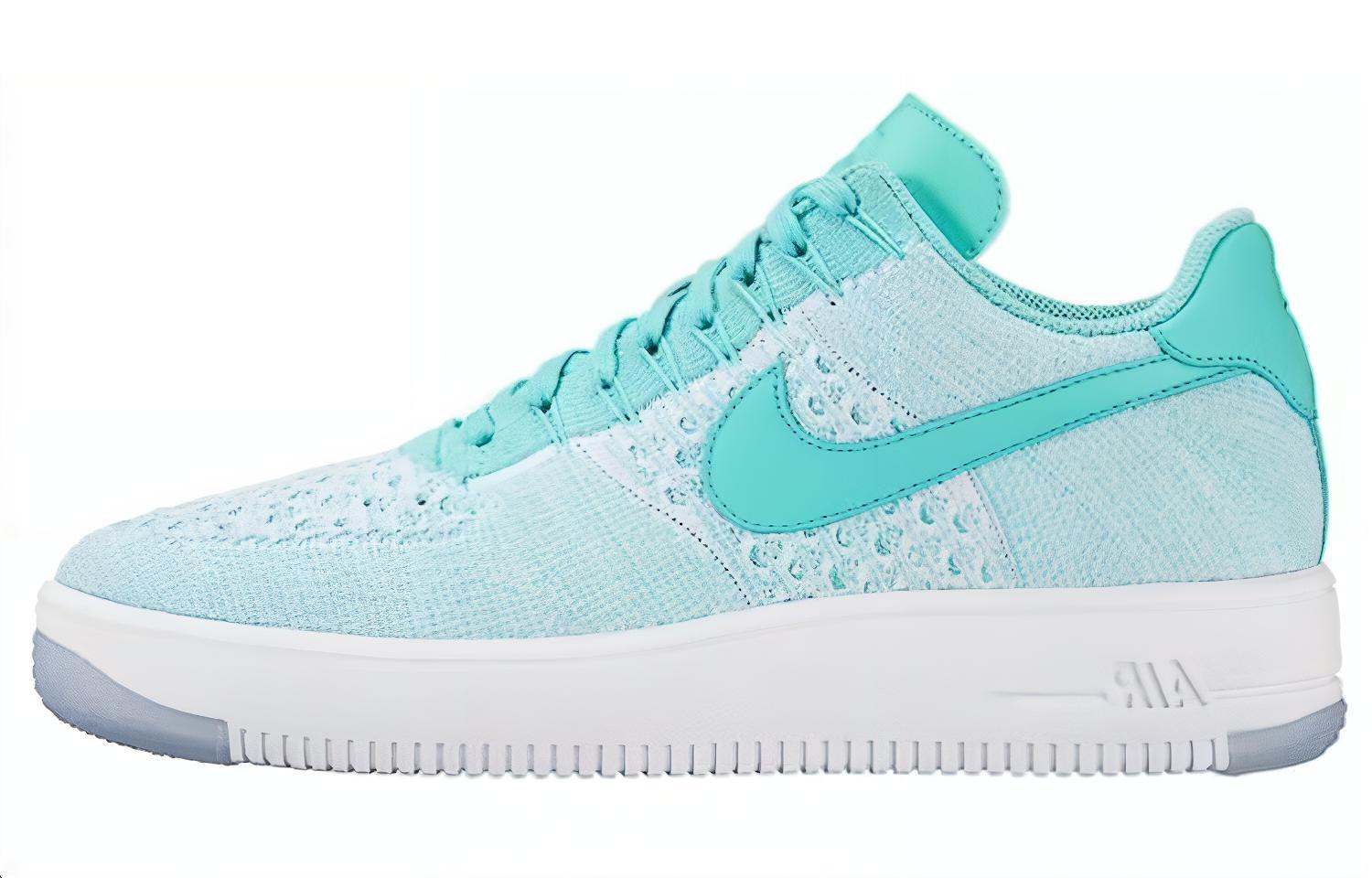 (Women) Nike Air Force 1 Flyknit Low 'Hyper Turquoise' 820256-300