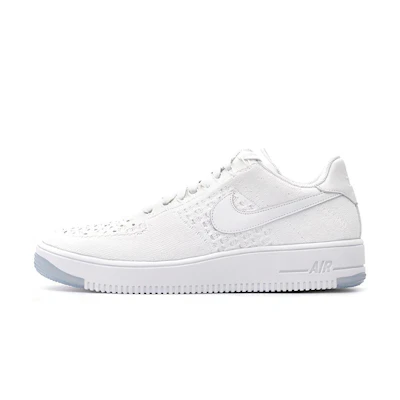 (W) Nike Air Force 1 Flyknit Low 'White'