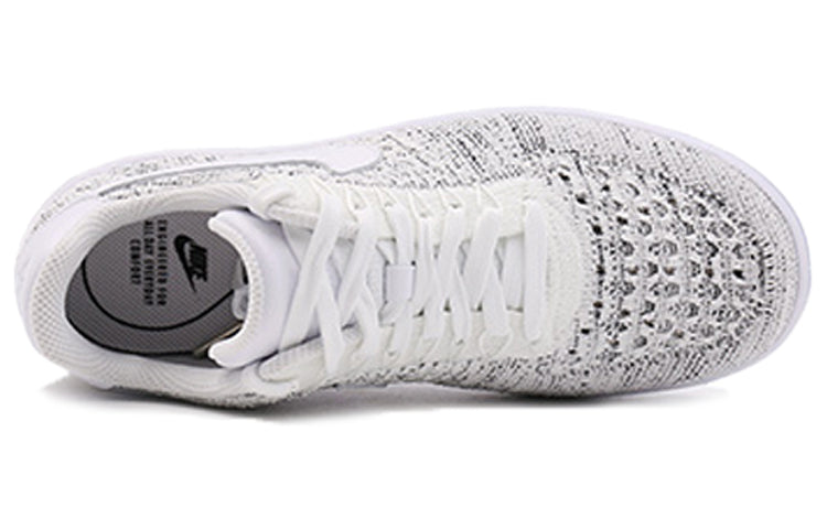 (W) Nike Air Force 1 Flyknit Low 'White' 圖 4