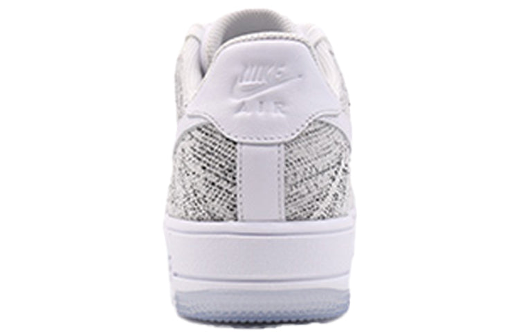 (W) Nike Air Force 1 Flyknit Low 'White' 圖 5