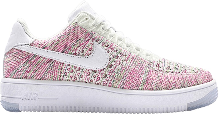Nike air force 2025 1 flyknit low white