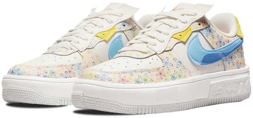 (Women) Nike Air Force 1 Fontanka 'Flowers' DV3211-100 Lookbook (Women) Nike Air Force 1 Fontanka 'Flowers' DV3211-100