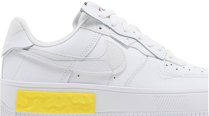Nike air force yellow 2025 and white
