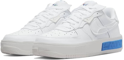 (W) Nike Air Force 1 Fontanka 'Putih Biru Universitas' DH1290-101 Lookbook (W) Nike Air Force 1 Fontanka 'Putih Biru Universitas' DH1290-101