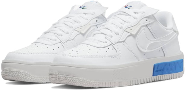 (W) Nike Air Force 1 Fontanka 'Putih Biru Universitas' DH1290-101 Lookbook (W) Nike Air Force 1 Fontanka 'Putih Biru Universitas' DH1290-101