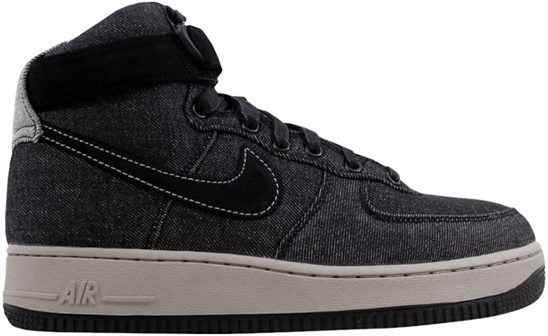 (Women) Nike Air Force 1 Hi SE Denim Black/Dark Grey ‘Cobblestone 860544-003