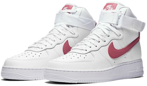 耐吉空軍一號高幫板鞋女款白粉色 Lookbook 耐吉空軍一號高幫板鞋女款白粉色