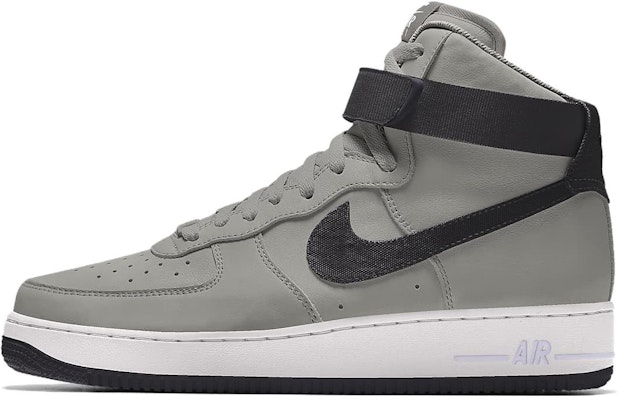 耐吉 Air Force 1 高筒 休閒舒適 防滑耐磨 女款 灰色 板鞋 Buy 耐吉 Air Force 1 高筒 休閒舒適 防滑耐磨 女款 灰色 板鞋