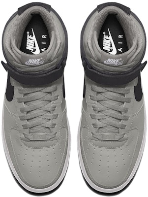 耐吉 Air Force 1 高筒 休閒舒適 防滑耐磨 女款 灰色 板鞋 Shop 耐吉 Air Force 1 高筒 休閒舒適 防滑耐磨 女款 灰色 板鞋