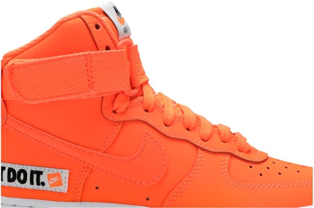 Nike Air Force 1 高筒豪華真皮休閒鞋 女款 橙色 Order Nike Air Force 1 高筒豪華真皮休閒鞋 女款 橙色