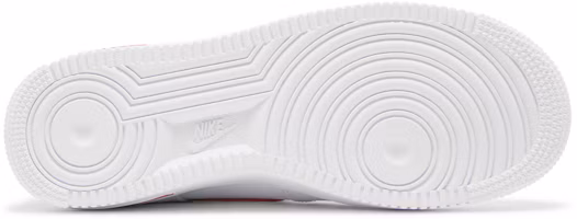 Shop (女款)Nike Air Force 1 高筒運動鞋「白色辰砂紅」DD9624-102