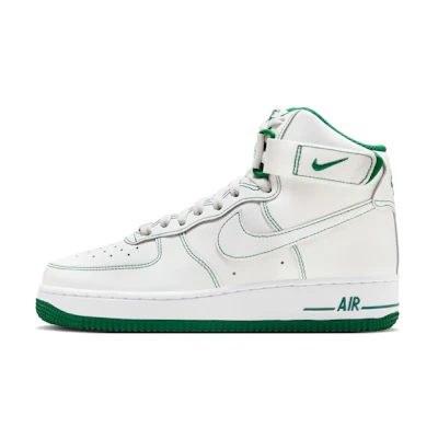 (W) Nike Air Force 1 High 'White Green'