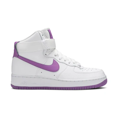 (W) Nike Air Force 1 High 'White Dark Orchid'