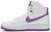 Lookbook (W) Nike Air Force 1 High 'Putih Dark Orchid' 334031-112