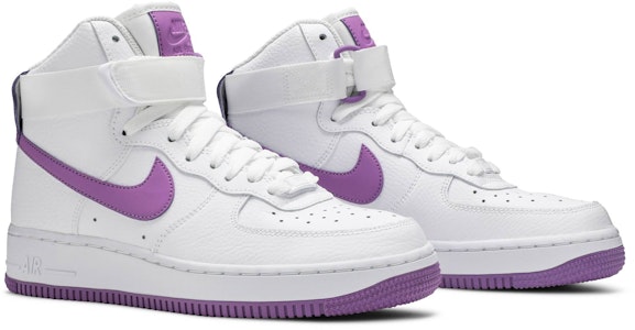 (W) Nike Air Force 1 High 'Putih Dark Orchid' 334031-112 Cheap (W) Nike Air Force 1 High 'Putih Dark Orchid' 334031-112
