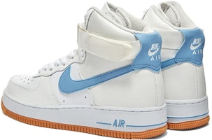 (W) Nike Air Force 1 High 'Blanco Azul Claro Suela Goma' 334031-114 Lookbook (W) Nike Air Force 1 High 'Blanco Azul Claro Suela Goma' 334031-114