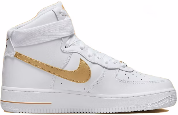 (W) Nike Air Force 1 High 'Blanco Oro Metálico' DD9624-103 Order (W) Nike Air Force 1 High 'Blanco Oro Metálico' DD9624-103