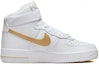 Order (W) Nike Air Force 1 High 'Blanco Oro Metálico' DD9624-103