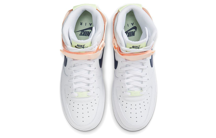 Shop (W) 나이키 에어 포스 1 하이 '화이트 미드나잇 네이비' 334031-117