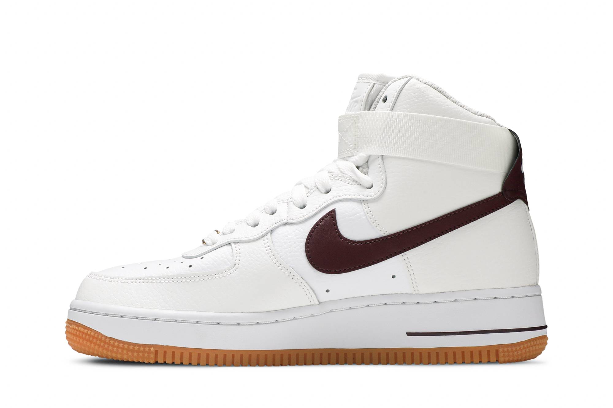 Lookbook (W) ナイキ エアフォース1 ハイ "ホワイト/ナイトマルーン" 334031-113