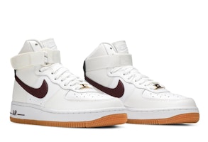 (W) Nike Air Force 1 High 'Putih Malam Maroon' 334031-113 Cheap (W) Nike Air Force 1 High 'Putih Malam Maroon' 334031-113