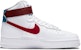 (W) Nike Air Force 1 Tinggi 'Putih Team Merah' 334031-119